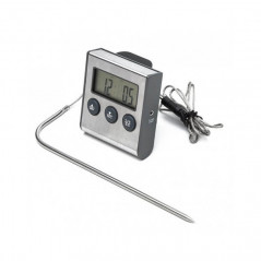 Digitalt madlavningstermometer og timer