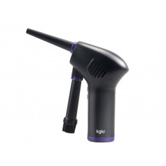 Trykluft til rengøring - iiglo trådløs håndholdt støvblæser, USB-C-opladning