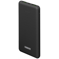 Portable batterier - Hurtig opladning PowerBank 10.000mAh med QI, USB-C PD 18W, QC 3.0
