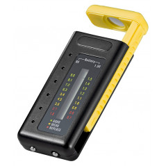 Batterier & batteri tester - Goobay batteritestare med LCD-skärm