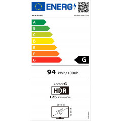 Billige tv\'er - Samsung 55-tums Slim Crystal UHD 4K LED-TV (2021)