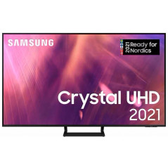 Billige tv\'er - Samsung 55-tums Slim Crystal UHD 4K LED-TV (2021)