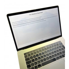 Brugt MacBook Pro - MacBook Pro 15-tum 2019 i7 16GB 256SSD Space Gray (beg med färgmura* och märke)