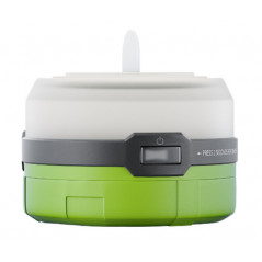 3-i-1 campinglampe med sammenklappeligt design og 4 lysindstillinger
