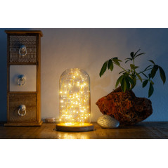 USB-dimser - Goobay USB-driven stämningsfull glaskupol med LED-belysning