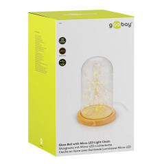 USB-dimser - Goobay USB-driven stämningsfull glaskupol med LED-belysning