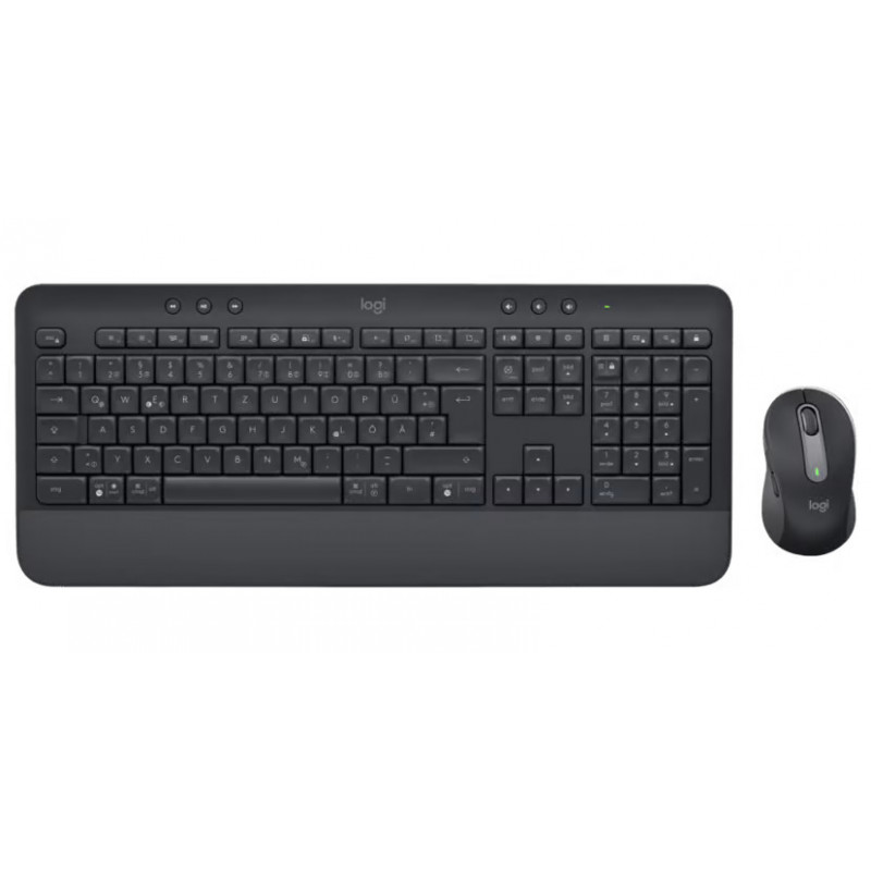 Tastatur & computermus - Logitech MK650 trådløst tastatur og mus med Logi Bolt og Bluetooth PC/MAC sort
