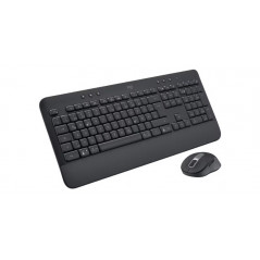 Tastatur & computermus - Logitech MK650 trådløst tastatur og mus med Logi Bolt og Bluetooth PC/MAC sort