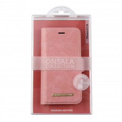 Covers - Onsala 2-i-1 magnetisk pungetui til iPhone 6/7/8/SE2/SE3 Dusty Pink