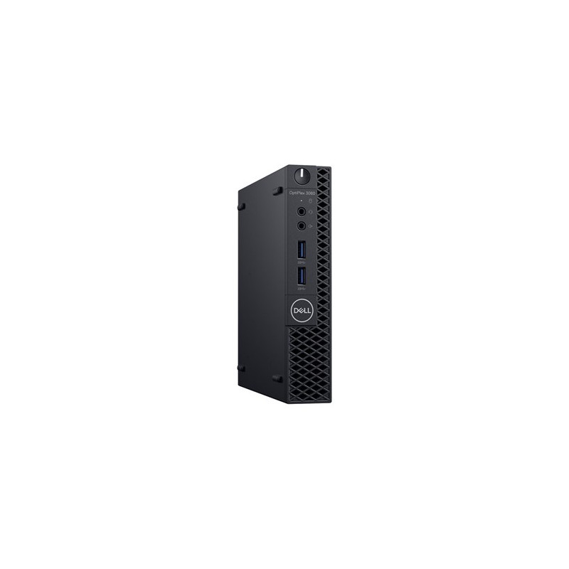 Brugt stationær computer - Dell OptiPlex 3060 Micro i3 8GB 128GB W11P med WiFi (brugt)