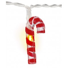 Goobay LED-lysstreng med polkaprikker 120 cm med 10 LED'er