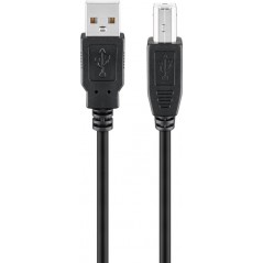 Goobay USB-A til USB-B-printerkabel (også til skærmhub)