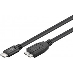 USB-C til USB Micro-B 3.0 SuperSpeed-kabel