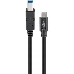 USB-C til USB 3.0 SuperSpeed-kabel 1 meter
