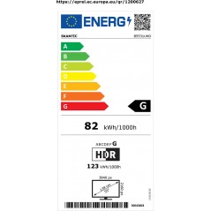 Billige tv\'er - Skantic 55-tommer 4K UHD LED-TV