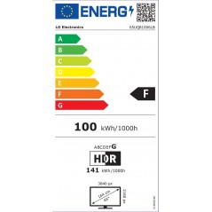 Billige tv\'er - LG 65-tommer UHD 4K Smart-TV med Wi-Fi