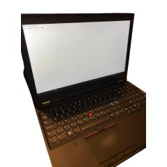 Brugt bærbar computer 15" - Lenovo Thinkpad P51 Quadro M2200 i7 32GB 1TB SSD med 4G-modem (brugt med større mura-mærke*)
