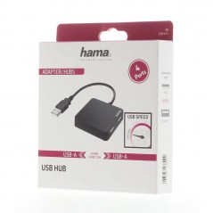 USB-hub med 4 porte