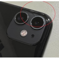 iPhone 11 64GB Black (brugt med en lille sprække på bagsiden)