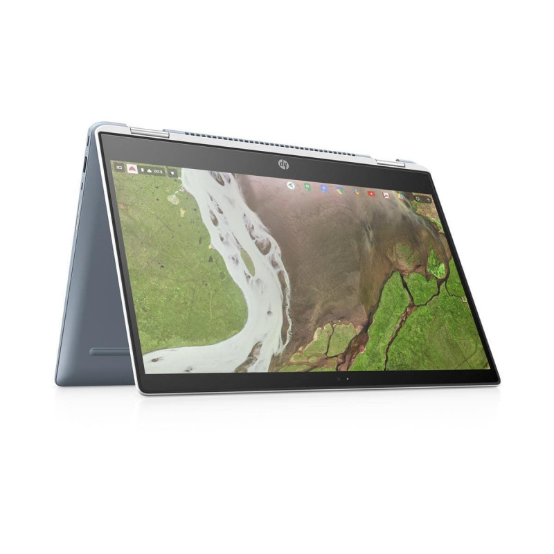 Brugt laptop 14" - HP Chromebook x360 14-da0803no 4417u/4/32 med Touch (ny) (åbnet æske*)