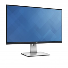 Brugte computerskærme - Dell UltraSharp U2715H 27" QHD LED-skärm med IPS-panel (beg med repa - se bild)