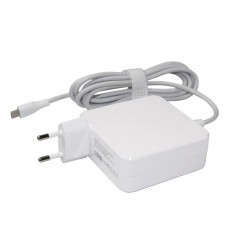 Universal 65W USB-C computeroplader 1,8M, hvid