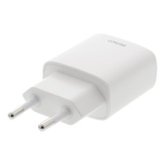 Deltaco USB-strømadapter med 2,4A til telefon og tablet