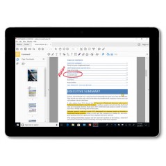 Brugt laptop 12" - Microsoft Surface Go 1st Gen (2018) 8GB 128SSD med tastatur (brugt)
