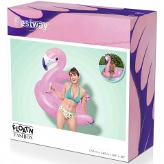 Sommerleg strand & have - Oppustelig Pink Flamingo "Luxury" fra Bestway