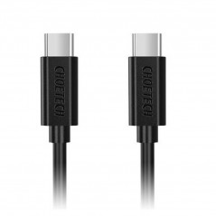 2 meter USB-C til USB-C-kabel (USB 2.0) 100W sort