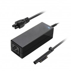 Kompatibel 24W computeroplader til Microsoft Surface Pro 4/3, Surface Go/Laptop