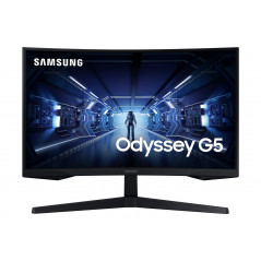 Computerskærm 25" eller større - Samsung 27" buet gaming-skærm C27G54TQ