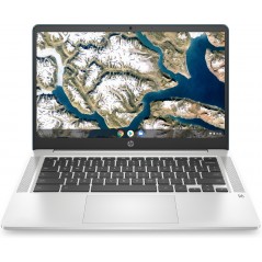 Bærbar computer med skærm på 14 og 15,6 tommer - HP Chromebook 14a-na1003no 14" HD 4GB 64GB SSD ChromeOS Turkosblå demo