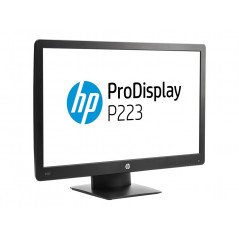 Brugte computerskærme - HP ProDisplay P223 22" Full HD LED-skärm med VA-panel (beg)