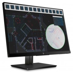 HP 24-tommer Z Display Z24i G2 IPS-skærm ergonomisk med pivot (brugt)