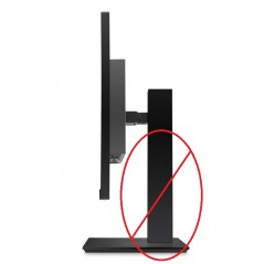 Brugte computerskærme - HP 24-tums Z Display Z24i G2 IPS-skärm (brugt utan fot - kan köpas separat)