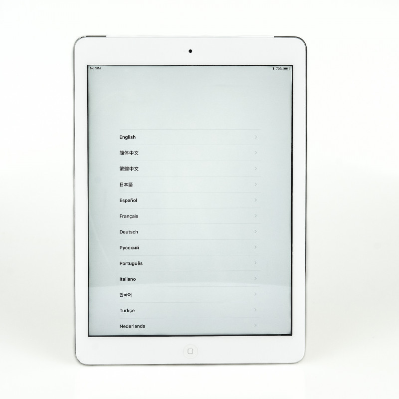 Billig tablet - iPad Air 16GB med 4G Silver (beg med låg batterihälsa) (läs not om iOS)