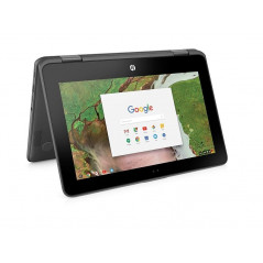 HP Chromebook 11 G1 x360 11.6" HD Touch 4GB/32GB SSD (brugt med løs gummiliste & mura*)