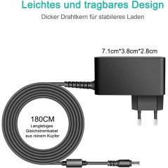 Oplader til bærbar computer - HKY AC-adapter til skærm 14V ex Samsung Syncmaster Rund med stift 6,5 x 4,4 mm