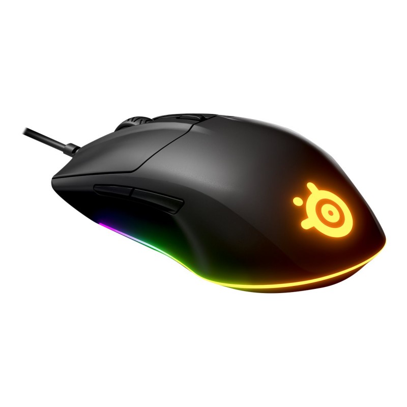 Gaming-mus - SteelSeries Rival 3 gamingmus 8500 DPI med 6 knapper og RGB