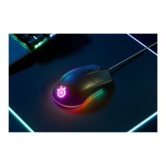 Gaming-mus - SteelSeries Rival 3 gamingmus 8500 DPI med 6 knapper og RGB
