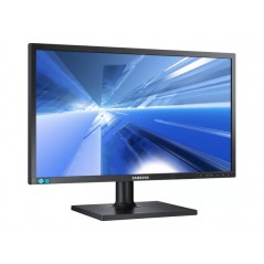 Brugte computerskærme - Samsung 24" S24C650PL LED-skærm med ergonomisk fod (brugt)