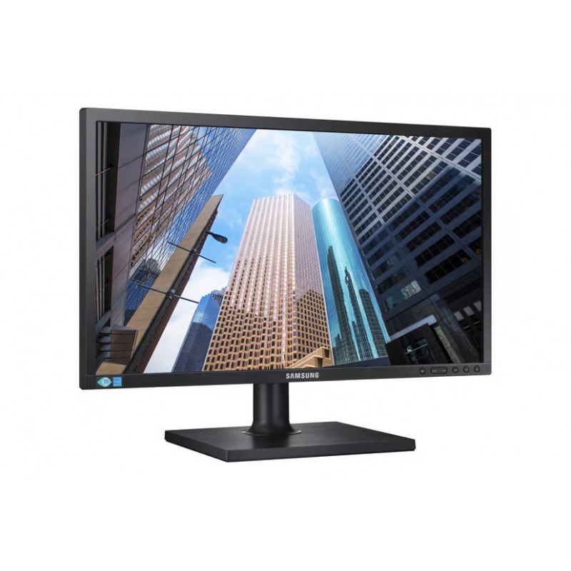 Brugte computerskærme - Samsung 24" S24E650DW LED-skærm med ergonomisk fod (brugt)