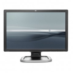 Brugte computerskærme - HP 24" L2445W LCD-skærm med ergonomisk fod (brugt)