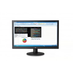 HP V241P 24" LED-skærm med VA-panel (brugt)