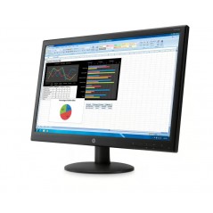 Brugte computerskærme - HP V241P 24" LED-skærm med VA-panel (brugt)