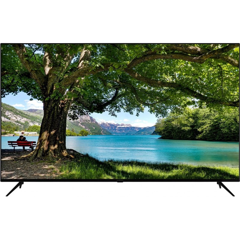 Billige tv\'er - Andersson 55-tommer UHD 4K QLED Smart TV med Wi-Fi og Chromecast