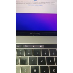 MacBook Pro Late 2016 15" i7 16GB 256SSD med Touchbar Space Grey (brugt* se billede)