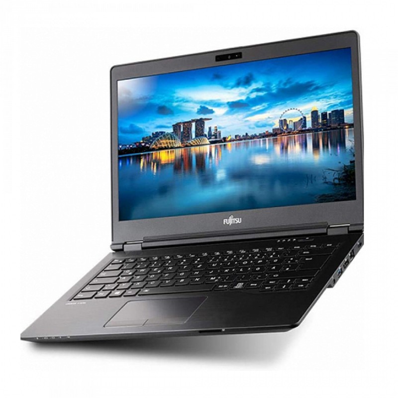 Brugt laptop 14" - Fujitsu Lifebook U748 14" Full HD i5 (Gen8) 8GB 256GB Win11 Pro (brugt)