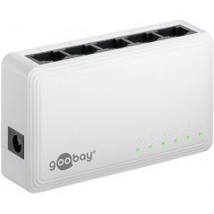 Netværksswitch - Goobay 5-ports Gigabit-switch